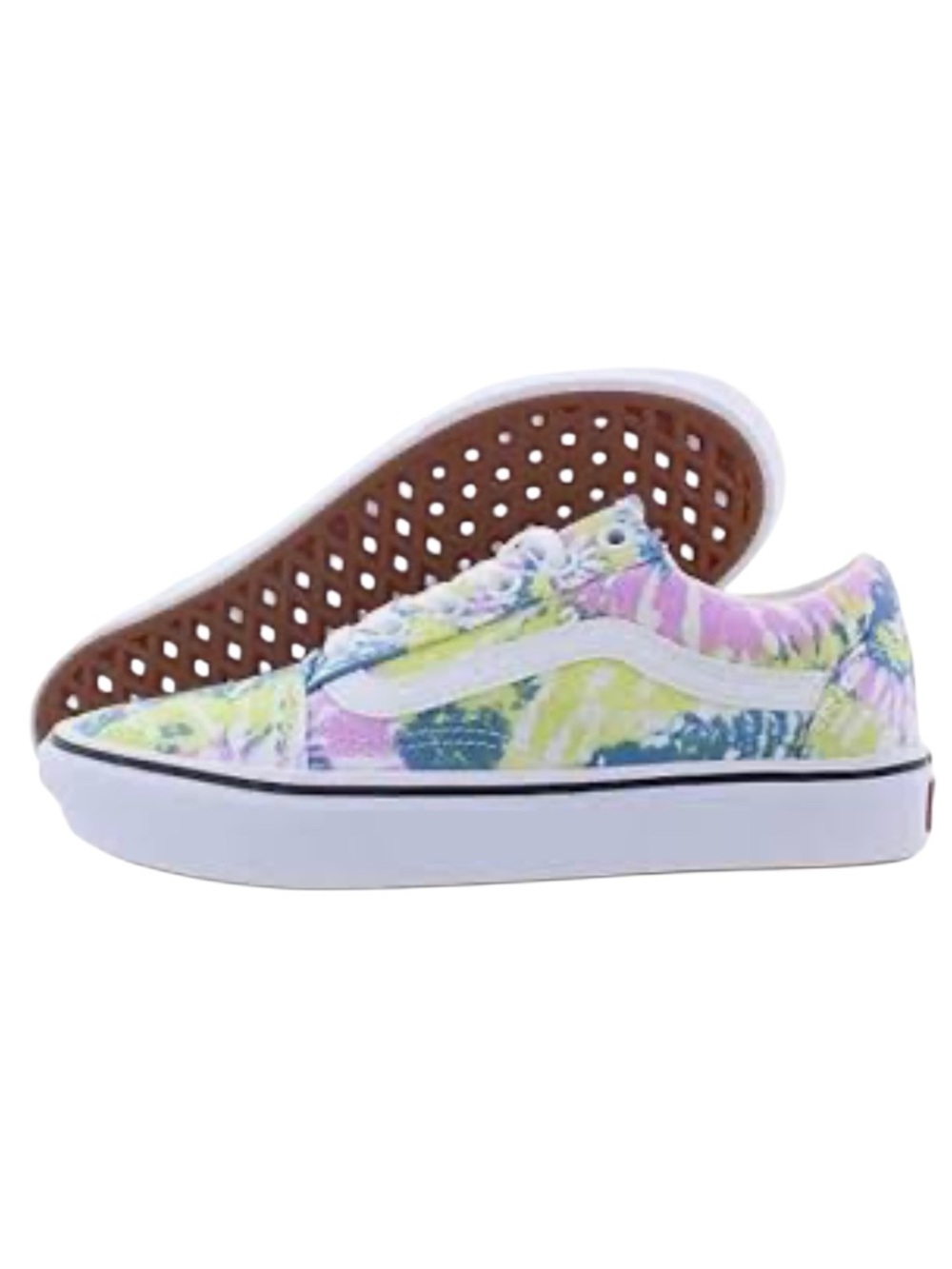 Vans ComfyCush Old Skool "Tie-Dye" sneakers, W10/M8.5, NWT no box